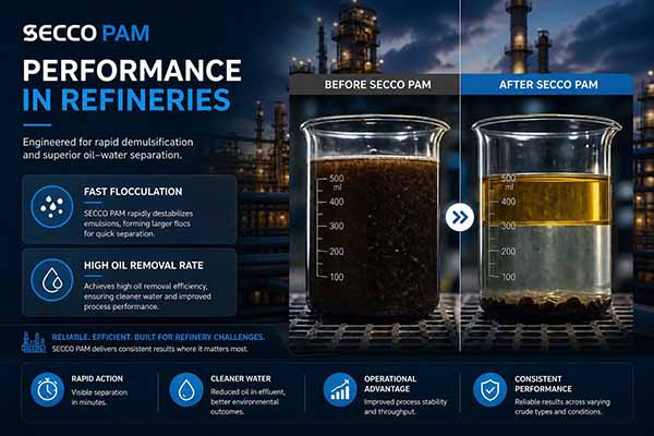 Kobuka barri&egrave;re ya mafuta oyo ezali na emulsion  Analyse technique ya polyacrylamide na traitement ya mai ya bosoto oyo ezali na mafuta mpe na separation ya mafuta na mai
